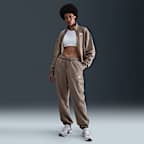 ★★Nike★★ Sportswear Mid-Rise Oversized Cargo Pants W Bla Nike Sportswear Women's Mid-Rise Oversized Cargo Trousers